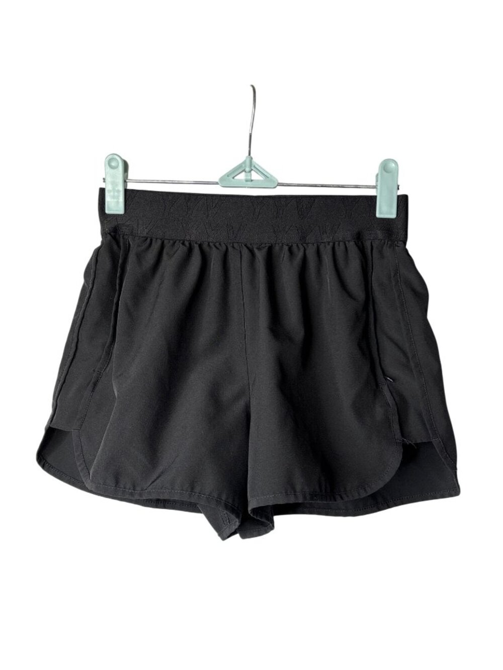 YYV Womens Running Shorts Size S Elastic Waist Black